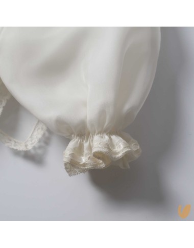 Silk baptismal dress