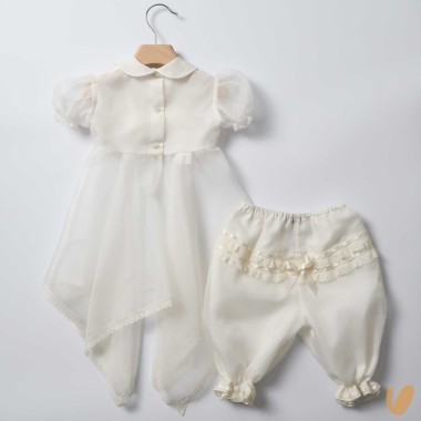 Abito battesimale seta Battesimo