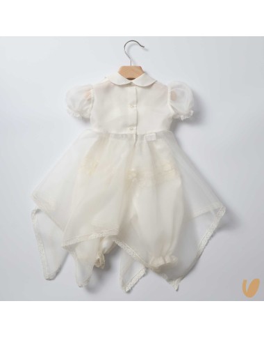 Silk baptismal dress