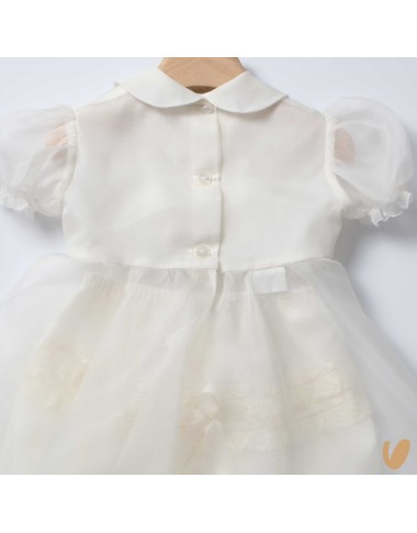 Silk baptismal dress