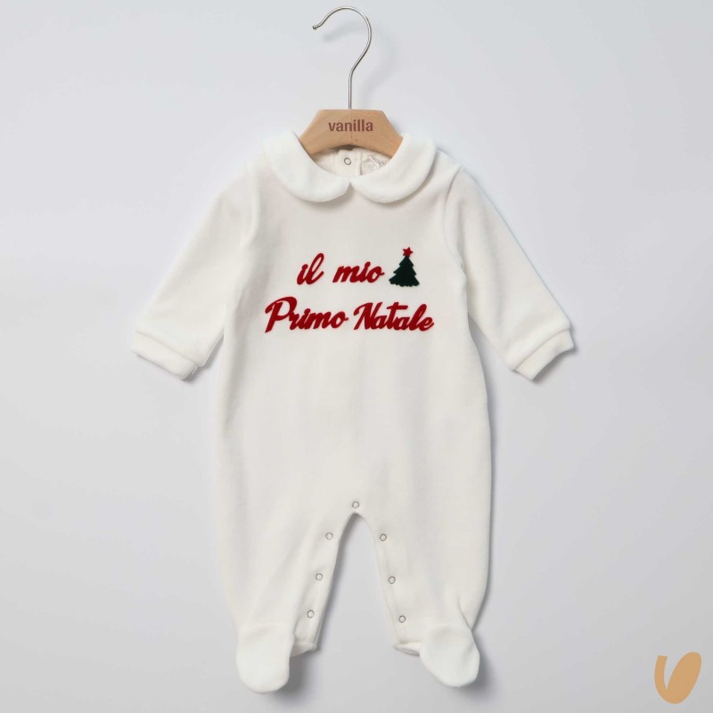 Tutina ciniglia il mio primo Natale Tutina