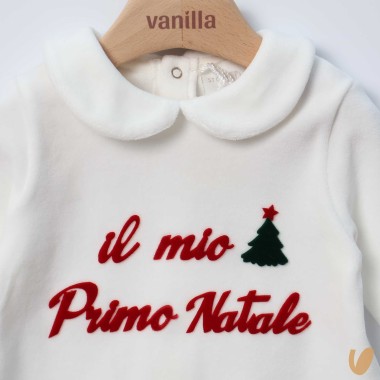 Tutina ciniglia il mio primo Natale Tutina