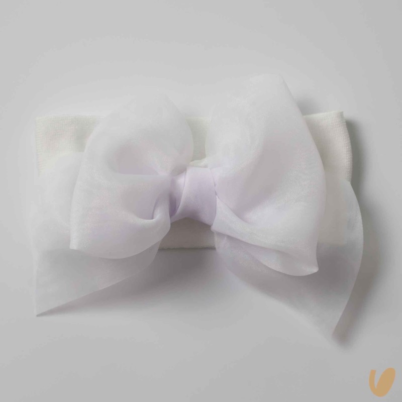 Fascia in filo con fiocco chiffon Cardigan e Accessori