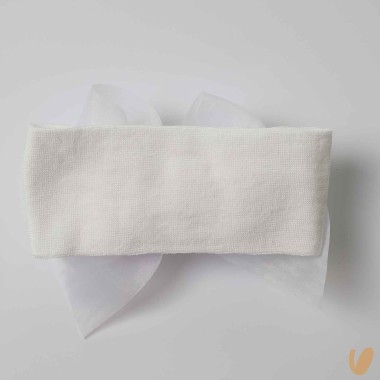 Fascia in filo con fiocco chiffon Cardigan e Accessori