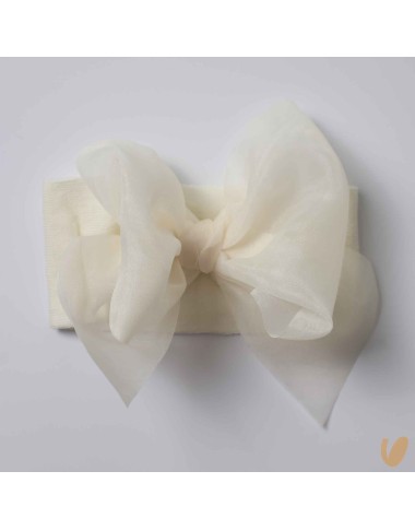 Fascia in filo con fiocco chiffon Cardigan e Accessori