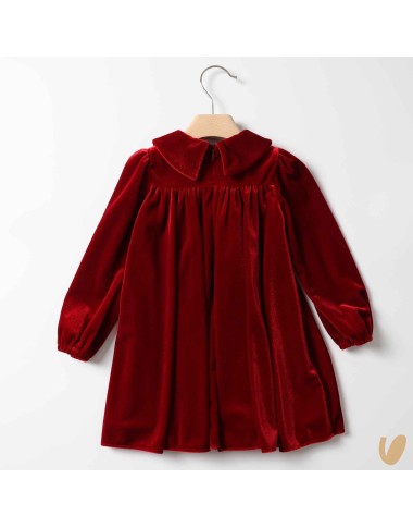 Velor honeycomb dress