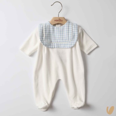 Tutina in cinglia bavero vichy Tutina