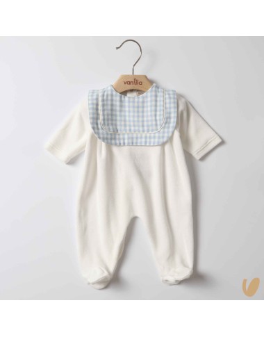 Tutina in cinglia bavero vichy Tutina