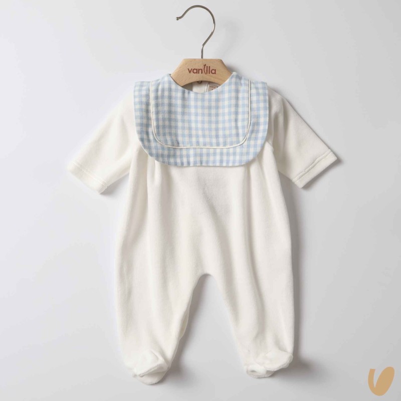 Tutina in cinglia bavero vichy Tutina