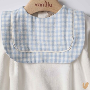 Tutina in cinglia bavero vichy Tutina