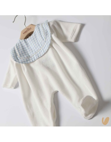 Tutina in cinglia bavero vichy Tutina