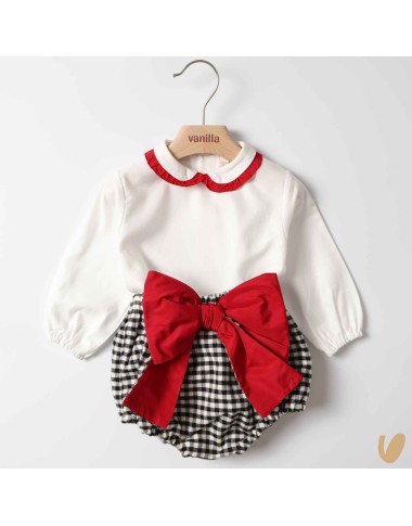 Completo body e culotte fioccone Neonata