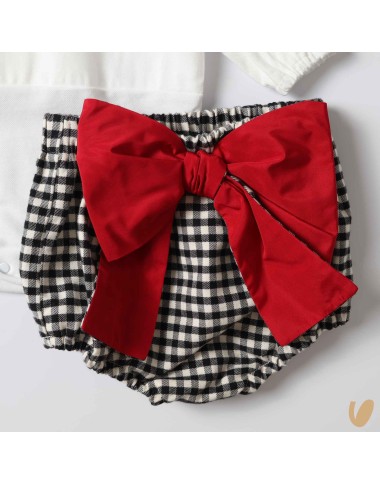 Completo body e culotte fioccone Neonata