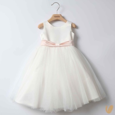 Abito cerimonia gonna tulle Damina