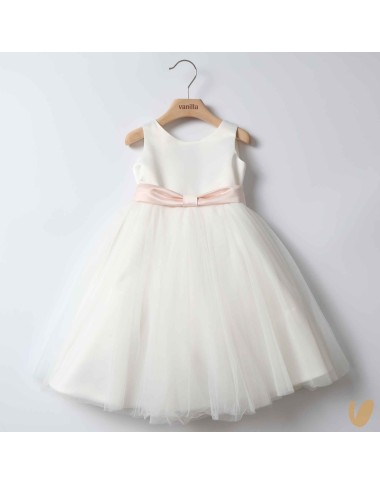 Abito cerimonia gonna tulle Damina