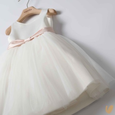 Abito cerimonia gonna tulle Damina