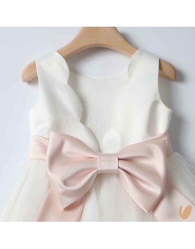 Tulle skirt ceremony dress