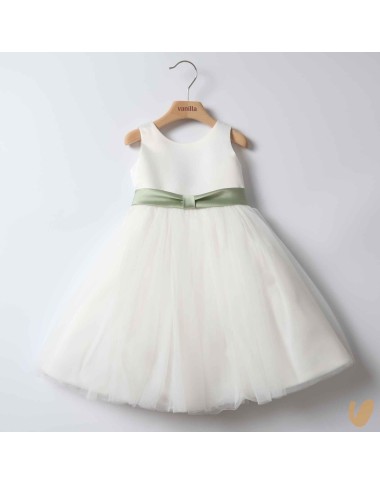 Abito cerimonia gonna tulle Damina