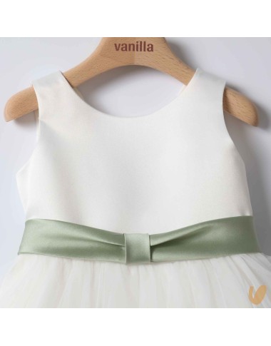 Tulle skirt ceremony dress