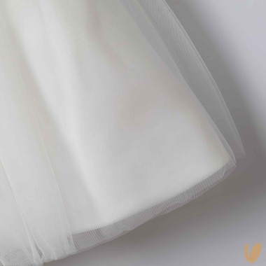 Abito cerimonia gonna tulle Damina