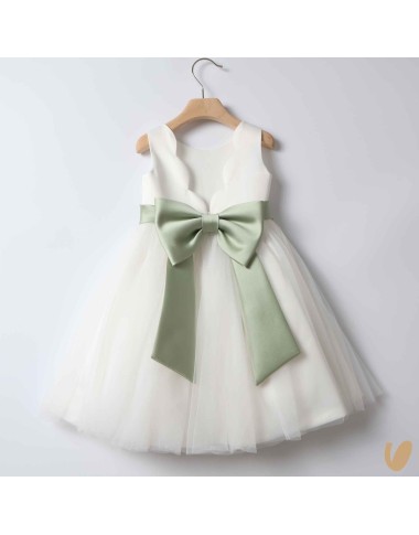 Tulle skirt ceremony dress