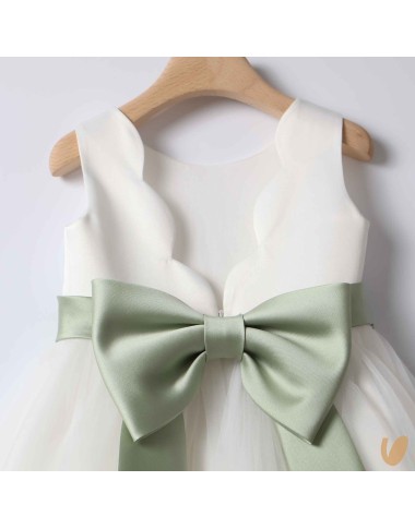 Tulle skirt ceremony dress