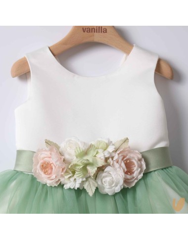 Tulle skirt ceremony dress