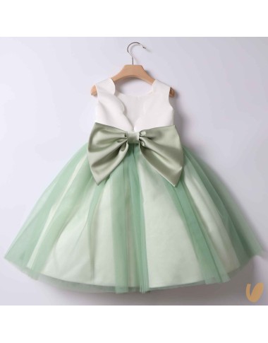 Tulle skirt ceremony dress