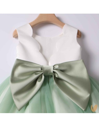 Tulle skirt ceremony dress