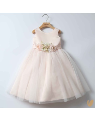 Abito cerimonia gonna tulle Damina