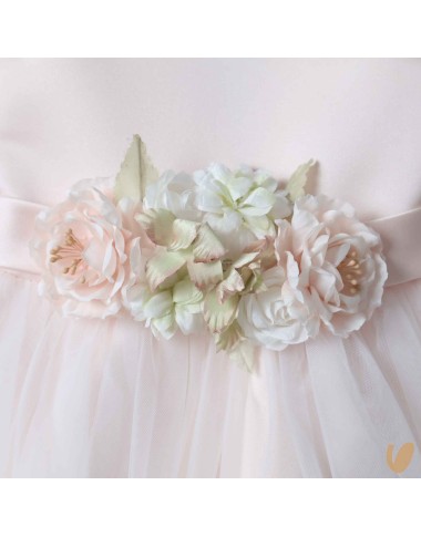 Abito cerimonia gonna tulle Damina