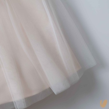 Abito cerimonia gonna tulle Damina