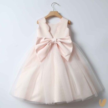 Abito cerimonia gonna tulle Damina