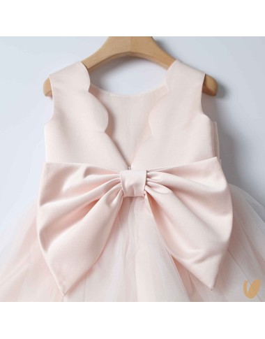 Tulle skirt ceremony dress