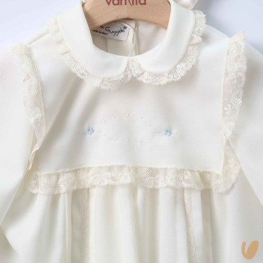 Completo battesimo in pura lana svizzera Battesimo