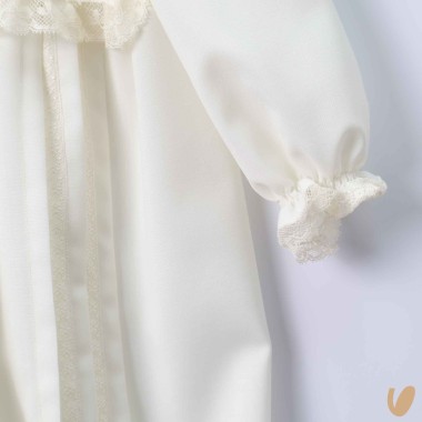 Completo battesimo in pura lana svizzera Battesimo