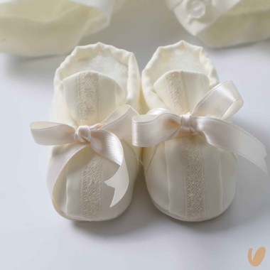 Completo battesimo in pura lana svizzera Battesimo