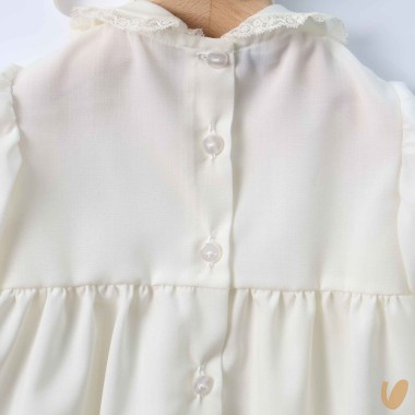 Completo battesimo in pura lana svizzera Battesimo