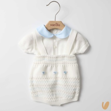 Completo in filo nodo d'amore Tutina