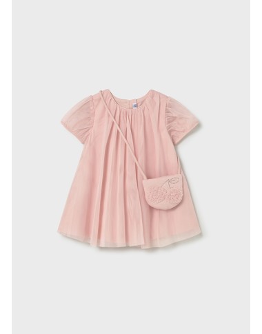 Abito tulle con borsetta Abito e Tute