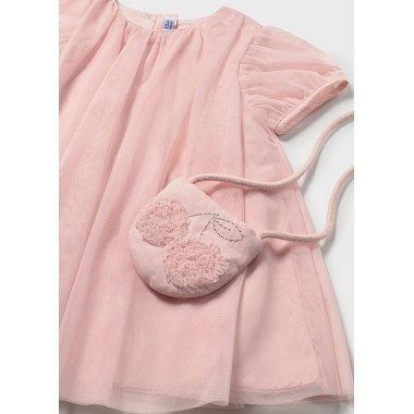 Abito tulle con borsetta Abito e Tute