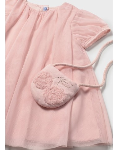 Abito tulle con borsetta Abito e Tute