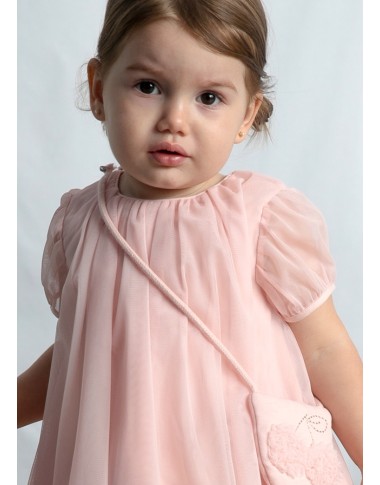 Abito tulle con borsetta Abito e Tute