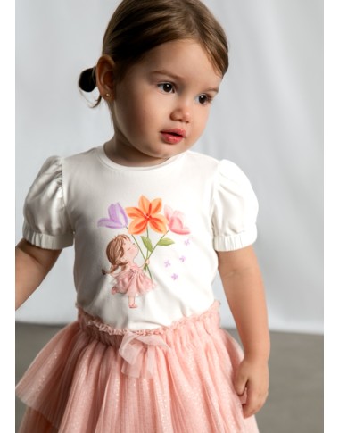 Flowers ballerina shirt