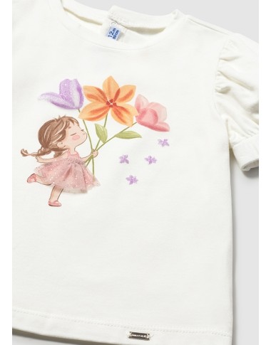 Flowers ballerina shirt