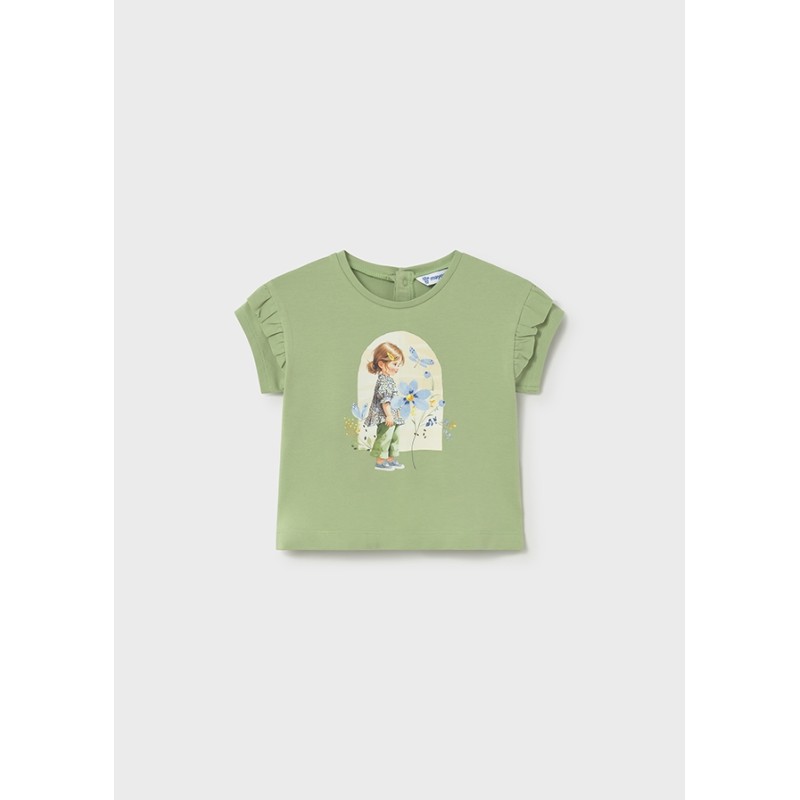 Shirt bimba e fiori T-Shirt e Salopette