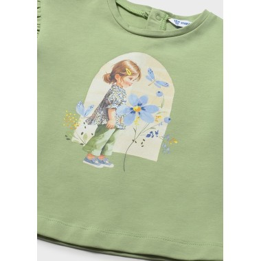 Shirt bimba e fiori T-Shirt e Salopette