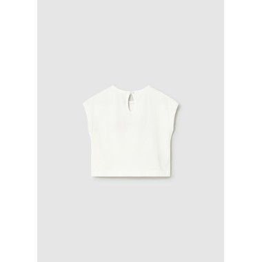 Shirt applicazioni crochet  T-Shirt e Salopette