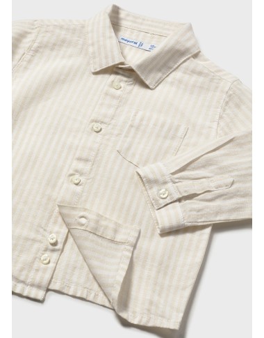 Camicia righe misto lino              T-Shirt e Camicia