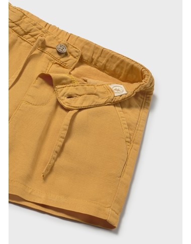 Relaxed Linen Mixed Bermuda